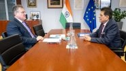 Business News | India-EU FTA Talks Advance as Goyal, EU Commissioner Stress Protection of Farmers, MSMEs