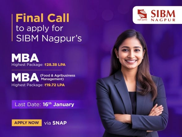 Business News | MBA Admissions Enter Final Phase at SIBM Nagpur; Admissions Close on January 16th, 2026