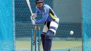 Sports News | Shubman Gill Sweats It out in Nets Ahead of 1st NZ ODI at Vadodara