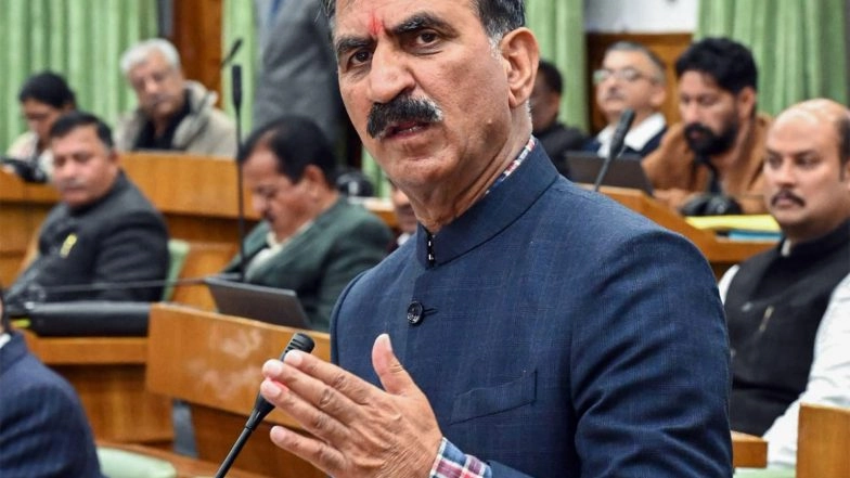 India News | Permanent Housing to Be Provided to Poor Families: Himachal CM Sukhu