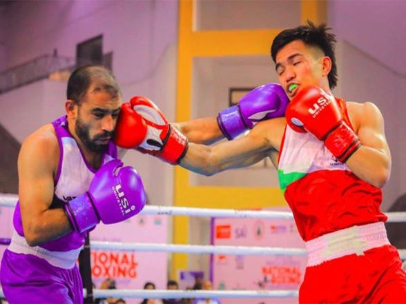 Sports News | Senior National Boxing: Jadumani Singh, Pawan Bartwal Set Up Final Clash with Easy Semifinal Victories