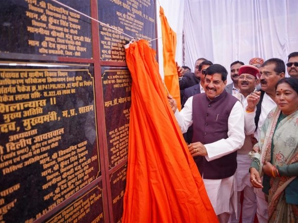 India News | MP: CM Mohan Yadav Performs Bhoomi Pujan, Inaugurate Development Works Worth over Rs 200 Cr in Sidhi
