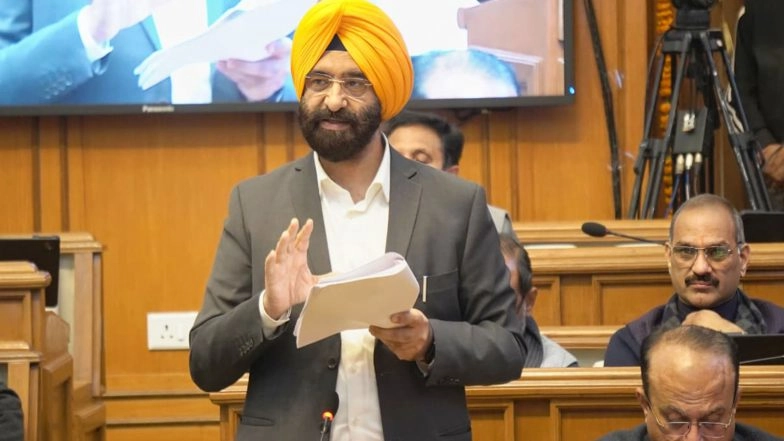 India News | 'We Will Fight Pollution and Eliminate It': Delhi Environment Minister Sirsa Details Action Plan in Assembly