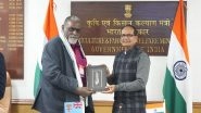 World News | Union Agriculture Minister Shivraj Singh Chouhan Holds Bilateral Meeting with Fijian Counterpart to Deepen India-Fiji Cooperation in the Agriculture Sector