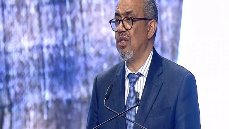 World News | 'Peace is the Best Medicine': WHO Chief Highlights Rising Military Spending; Urges for More Spending on Global Health Initiatives