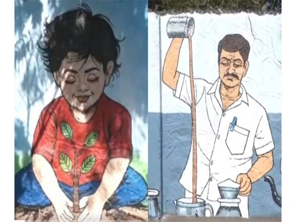 India News | Rajkot Undergoes Beautification Drive Ahead of Vibrant Gujarat Regional Conference