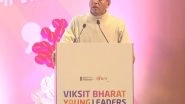 Sports News | Union Sports Minister Mansukh Mandaviya Urges Youth to Lead India Towards 'Viksit Bharat'