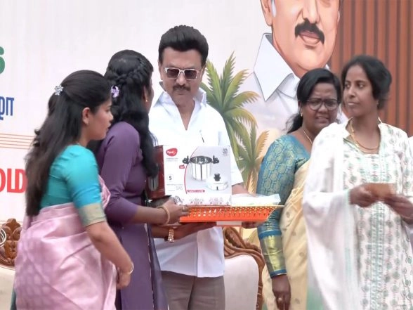 India News | CM MK Stalin Announces Thirukkural Week, Participates in Pongal Celebration in Chennai