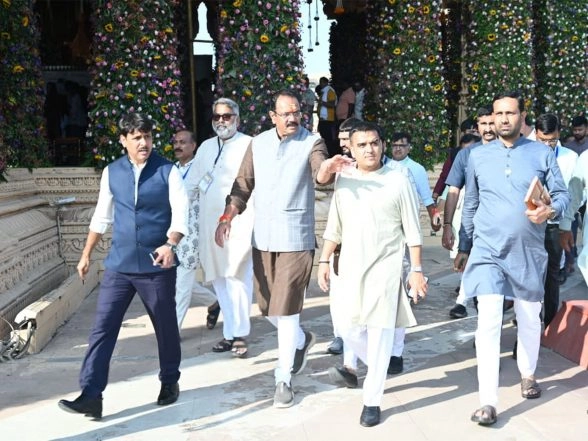 India News | Gujarat Deputy CM Sanghavi Reviews Security Arrangements Ahead of PM Modi's Visit to Somnath