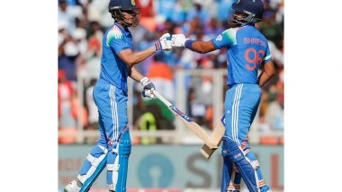 Sports News | Shubman Gill and Shreyas Iyer Eye ODI Milestones Against New Zealand