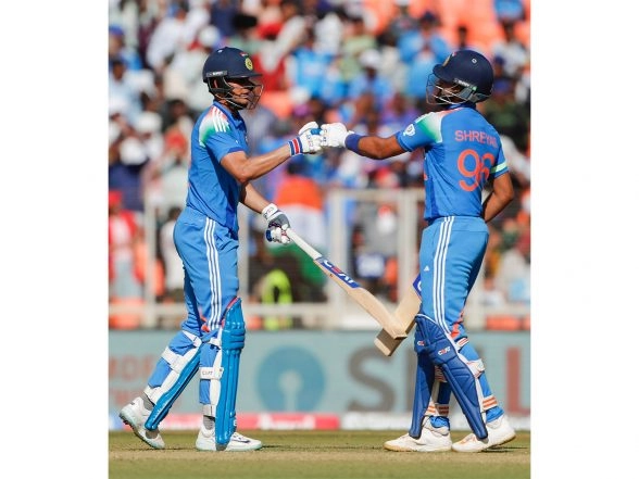 Sports News | Shubman Gill and Shreyas Iyer Eye ODI Milestones Against New Zealand