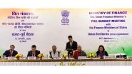 Business News | Finance Minister Chairs Pre-Budget Consultation Meeting with States, Union Territories