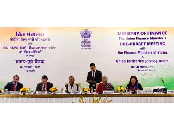 Business News | Finance Minister Chairs Pre-Budget Consultation Meeting with States, Union Territories