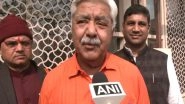 India News | "Everyone Should Welcome This Decision:" VHP President Alok Kumar Welcomes Ban on Meat, Alcohol Within Ayodhya Dham