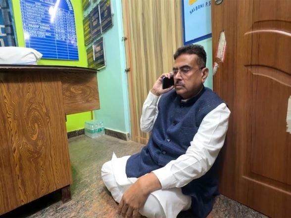 India News | "They Want to Demolish BJP:" West Bengal LoP Suvendu Adhikari Accuses TMC Workers of Attacking His Convoy