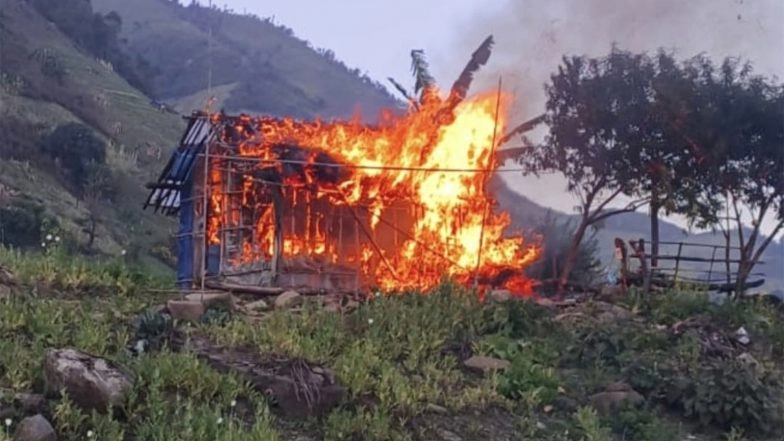 India News | Manipur: Assam Rifles Destroys Illegal Poppy Fields Cultivation Spanning 40 Acres in Kangpokpi District