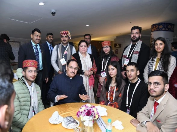 India News | JP Nadda Interacts with Youths at Viksit Bharat India Young Leaders Dialogue in Delhi