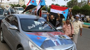 World News | Yemen Govt Claims Recapture of Hadramout, Al-Mahra from STC as Rallies Held in Aden