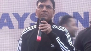 Sports News | Mansukh Mandaviya, Pullela Gopichand, Leander Paes Participate in 56th Fit India Sundays on Cycle