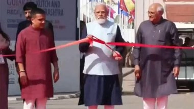 India News | PM Modi Inaugurates Vibrant Gujarat Regional Conference in Kutch-Saurashtra