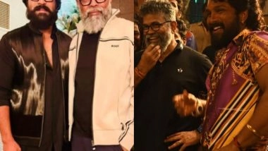 Entertainment News | Allu Arjun, Ram Charan Send Heartfelt Birthday Wishes to 'Pushpa' Director Sukumar