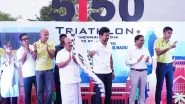 Sports News | Indians Steal Show at Inaugural 5i50 Triathlon Chennai 2025