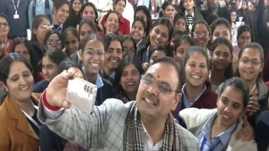 India News | Rajasthan CM Bhajanlal Sharma Engages with Female Students in Pre-Budget Meeting