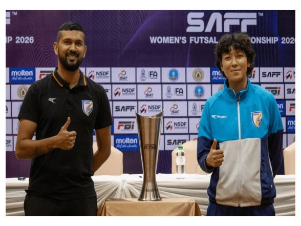 Sports News | India Embark on Inaugural SAFF Women's Futsal Championship in Thailand