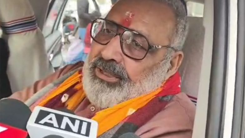 India News | Father and Son Should Observe Penance for 100 Days: Giriraj Singh on Tejashwi Yadav