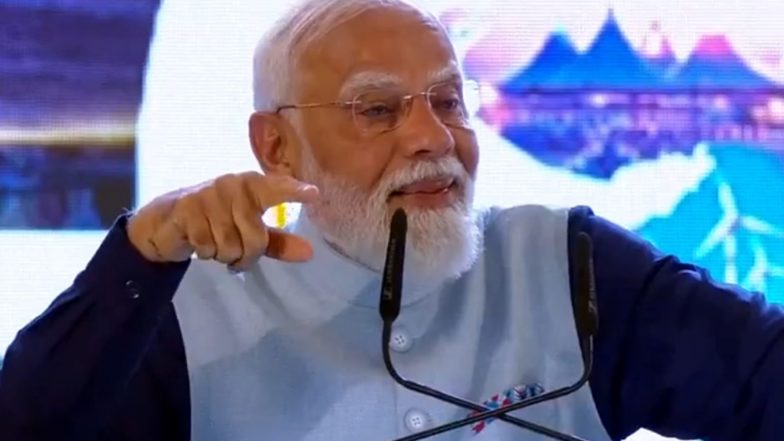 India News | 'Reform Express' Playing Very Big Role in Achieving Goal of Developed Nation: PM Modi at Vibrant Gujarat Regional Conference