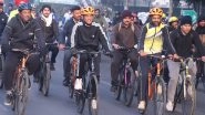 Sports News | Healthy Body is the Foundation of Strong Leadership: Mansukh Mandaviya During 56th Fit India Sundays on Cycle
