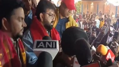 Entertainment News | Actor-singer Pawan Singh Attends Trailer Launch of Gunjan Singh's 'Magadh Putra'