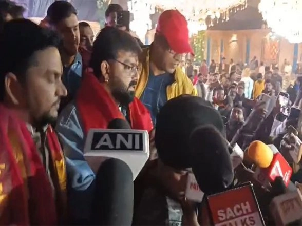 Entertainment News | Actor-singer Pawan Singh Attends Trailer Launch of Gunjan Singh's 'Magadh Putra'