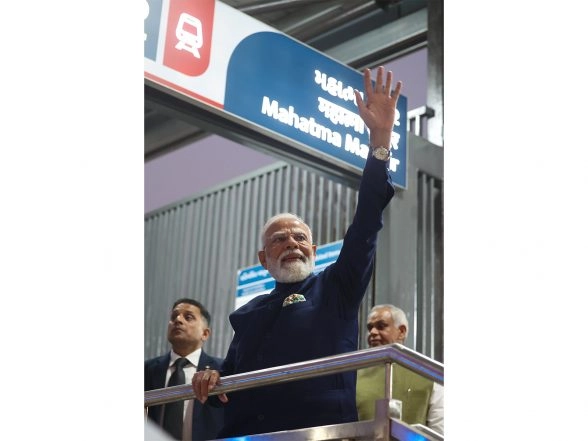 India News | Gujarat: PM Modi Inaugurates Gandhinagar Metro Rail Project Phase-2 in Gandhinagar