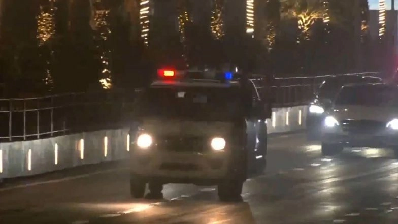 World News | German Chancellor Friedrich Merz Arrives at Ahmedabad Airport on His First Official Visit to India