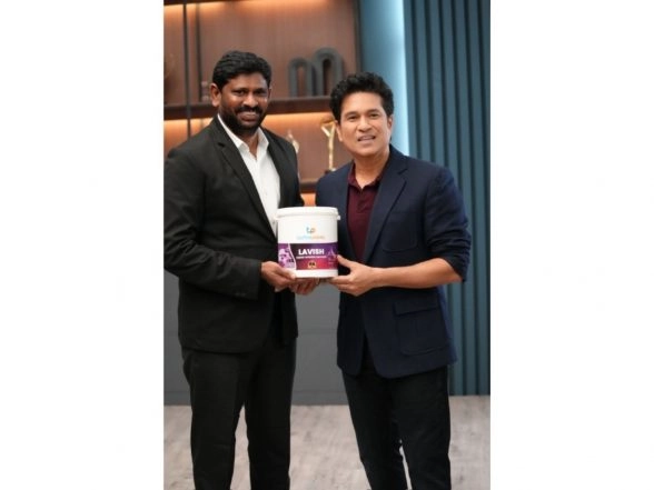Business News | Techno Paints Announces Sachin Tendulkar as Its Brand Ambassador