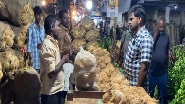 India News | Tamil Nadu: Agricultural Produce Floods Thoothukudi Market Ahead of Pongal Festival