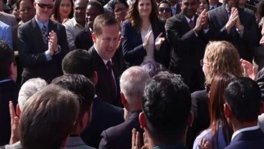 Entertainment News | 'Hold On, I'm Comin' by Sam & Dave Plays as Sergio Gor Walks to Take Oath as US Ambassador to India