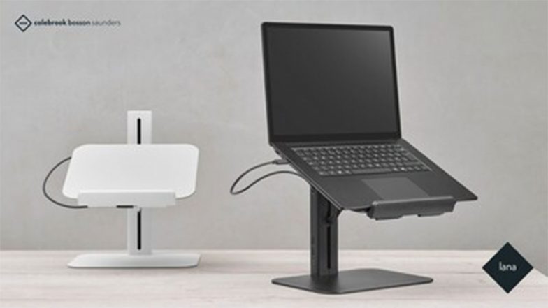 Business News | Colebrook Bosson Saunders Launches Lana: An Adaptable Laptop Stand Engineered for Hybrid Work