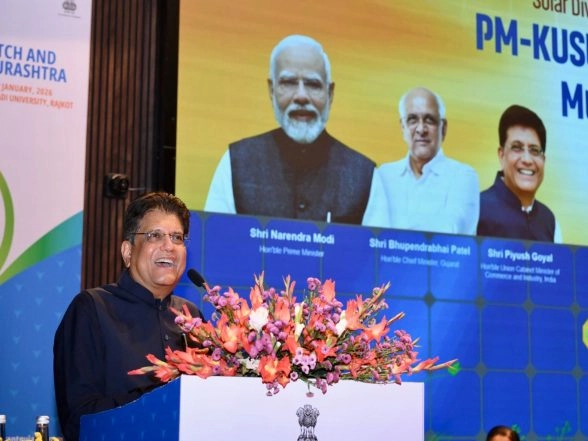 Business News | PM Vision, Market Competition and Scale Made Solar Power Affordable in India: Piyush Goyal