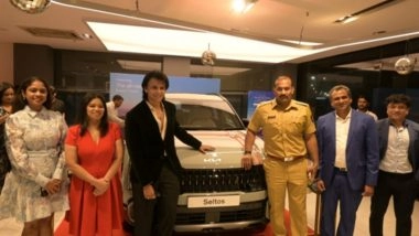 Business News | Grand Launch of 'New KIA Seltos' in Navi Mumbai; Event Graced by Indian Idol Abhijeet Sawant