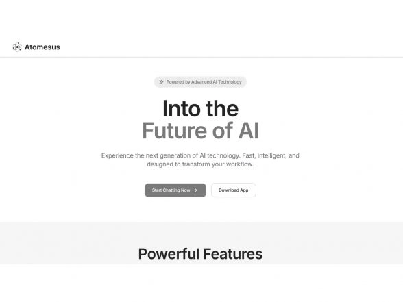 Business News | Indian AI Platform Atomesus AI Officially Launched, Offering Unlimited Free AI Access to Everyone