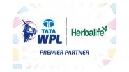 Business News | Herbalife India Continues as Official Nutrition Partner for TATA WPL 2026, Empowering Women's Cricket Excellence