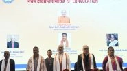 India News | Vice President Radhakrishnan Addresses 9th Convocation of Jawaharlal Nehru University; Calls Upon Youth to Uphold Intellectual Integrity and Nation-building