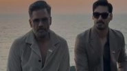 Entertainment News | 'Border 2' Song Launch: Suniel Shetty Roots for Son Ahan, Poses with Him