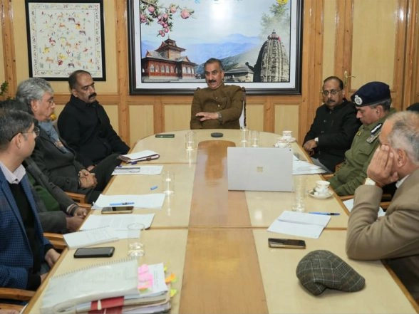 India News | Himachal Governor Shiv Pratap Shukla and CM Sukhu Felicitate People Occasion of Lohri, Makar Sakranti