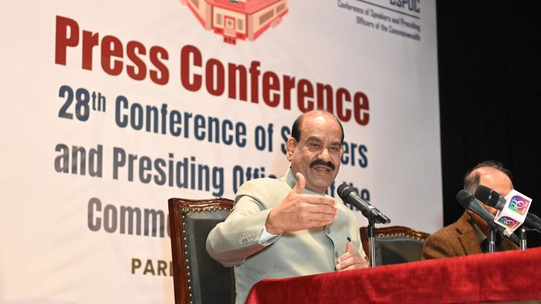 India News | Union Budget Will Be Presented on Feb 1: Speaker