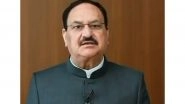 India News | "Coordinated Action Initiated to Contain Outbreak:" Union Health Minister Nadda on Nipah Virus Cases in West Bengal