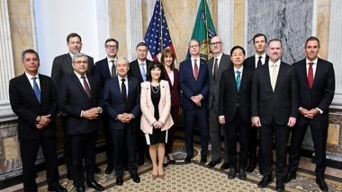 World News | Union Minister Ashwini Vaishnaw Participates in Critical Minerals Ministerial Meeting Hosted by US Treasury Secretary