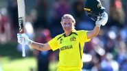 Alyssa Healy Announces Retirement from All Forms of Cricket Ahead of ICC Women's T20 World Cup 2026 (Watch Video)
